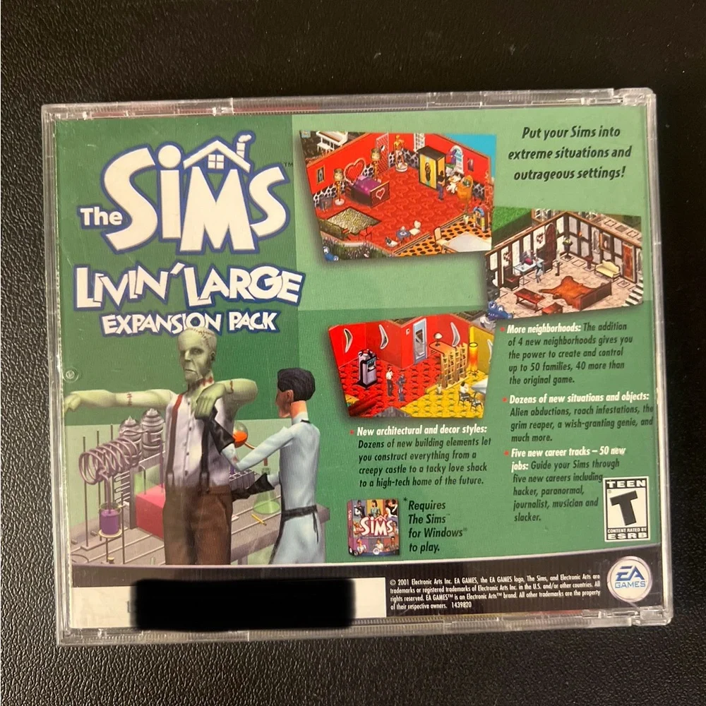 The Sims Hot Date Expansion Pack (PC, 2001)